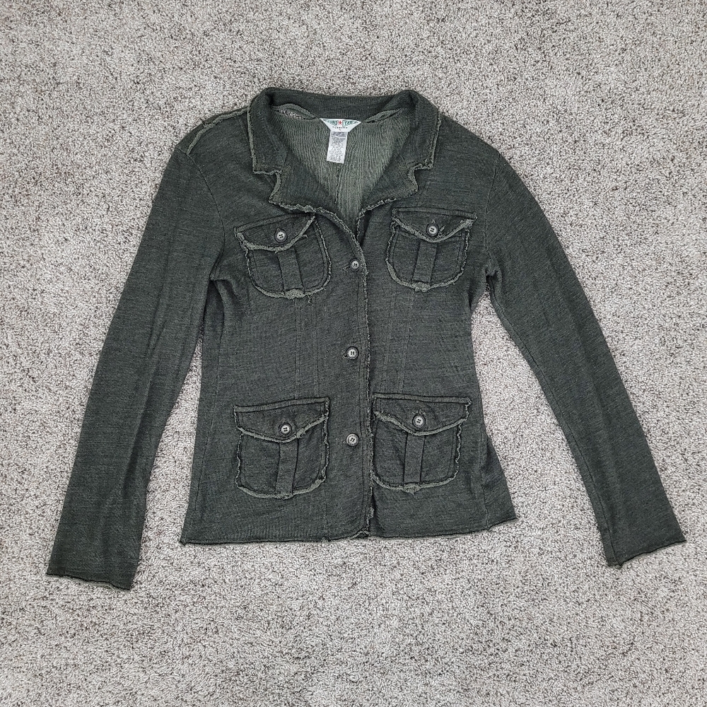 Hard Tail Forever HEAT04 Raw Edge Jacket